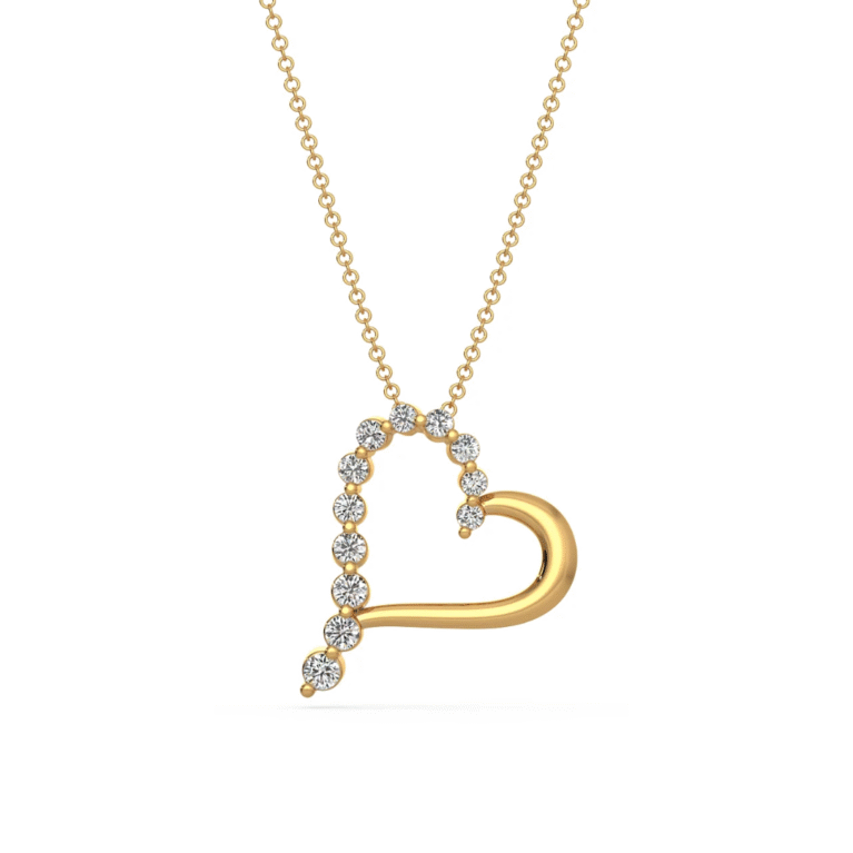 Heart Felt Lab Grown Diamond Pendant