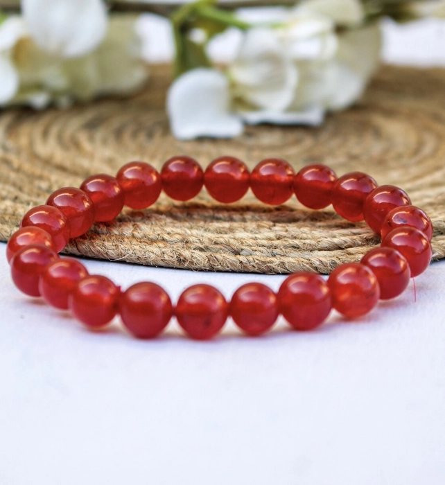 Carnelian Bracelet (8mm)