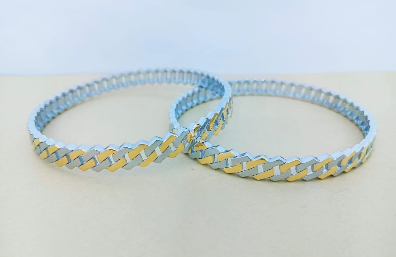 Sterling silver italian bangle