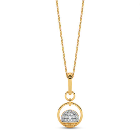 Luna Glow Diamond Pendant