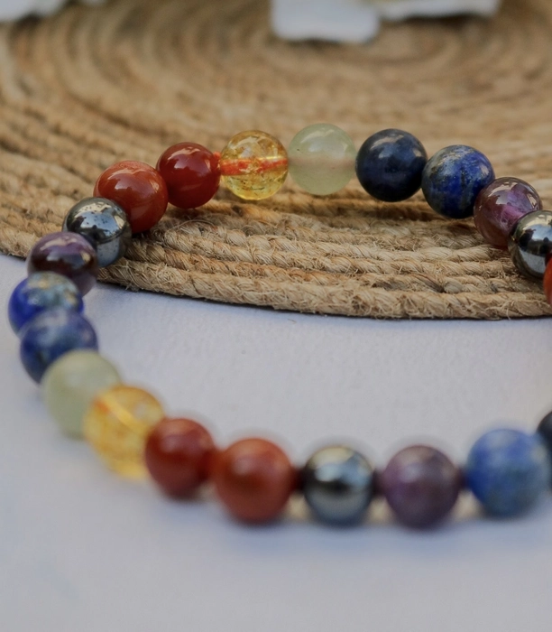 Seven Chakra Bracelet (8mm)