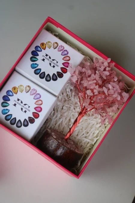 Rose quartz prosperity hamper